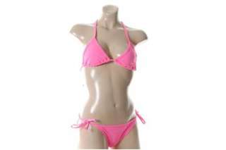 FAMOUS CATALOG Pink BHFO Bikini Misses Swimwear S  