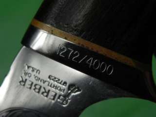 US GERBER CASE Model 525 Limited Edition Fighting Knife  