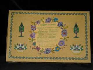 Vtg Whitmans Sampler Box ,Cross Stitch Package, 1940s  