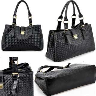 Fashion Korean Style Womens Hobo PU leather handbag shoulder Bag 