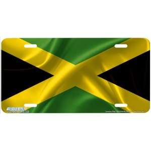  489 Jamaican Flag Jamaican Flag License Plates Car Auto 