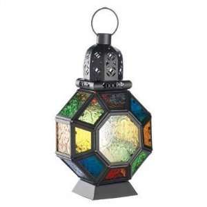   Moroccan Market Metal Tealight Candle Holder Lantern