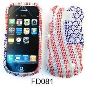 Samsung Intercept M910 (Moment 2) Full Diamond Crystal, USA Flag Full 