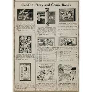   Cutout Comic Book Paper Dolls   Original Print Ad
