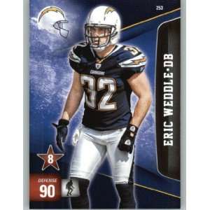  2011 Adrenalyn XL #253 Eric Weddle   San Diego Chargers 