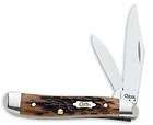 Case XX Pinched Bolsters Brown Peanut Knife 8494