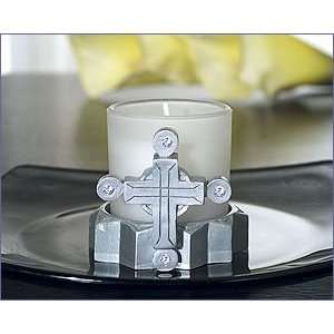  Cross Design Candle Holder   Wedding Party Favors
