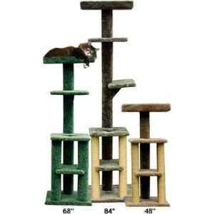  Deluxe Open Tray Cat Tree  Color OFF WHITE  Leg Covering 