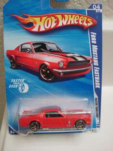 HOT WHEELS 2010 #06/10 67 FORD MUSTANG FASTBACK FTE  