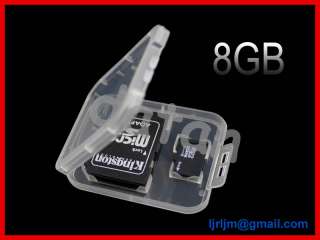 OEM 8G 8GB Micro SD MicroSD SDHC TF Memory Card & SD Adapter  