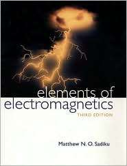 Elements of Electromagnetics, (019513477X), Matthew N. O. Sadiku 