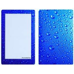  Waterdrop Pattern Skin Decal for Kindle Fire + Free Cosmos Cable Tie
