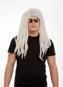  Albino Rasta Wig Adult Halloween Costume Accessory 