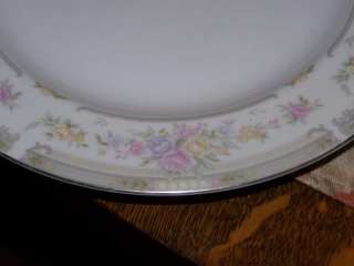 Excel Fine China Southampton Pattern 223 Dinner Plate 1993  