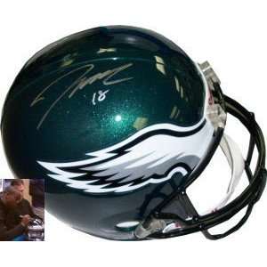  Jeremy Maclin Signed Eagles Full Size Replica Helmet 