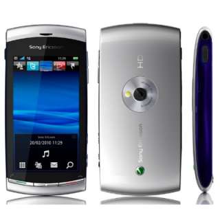   Unlocked Sony Ericsson Vivaz Phone U5i Symbian 8MP WiFi aGPS 3G Silver
