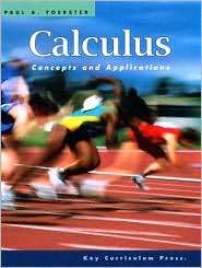 Calculus, (1559536543), Paul A. Foerster, Textbooks   