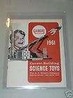 1961 GILBERT CATALOG Science Toys ERECTOR Sets MINT  