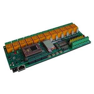  12 Relay Channel Output ADC I/O Module Board   Home Automation  