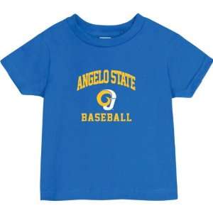  Angelo State Rams Royal Blue Toddler/Kids Baseball Arch T 