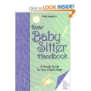  Dear Babysitter Handbook Vicki Lansky Books
