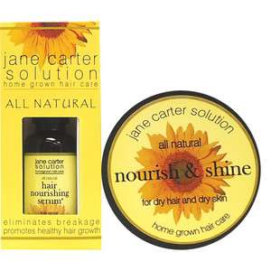 Jane Carter Hair Nourishing Serum + Nourish & Shine  