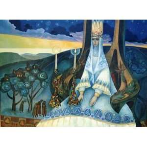  Shabbos Queen by Deborah Kotovsky. Size 16.5 inches width 
