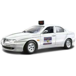  Alfa Romeo 156 Taxi 124 Diecast Model Car Toys & Games