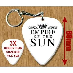  Empire Of The Sun BIG Guitar Pick Keyring Musical 