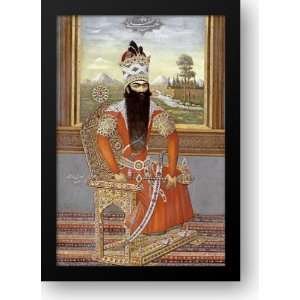  Portrait Of Sultan Fath Ali Shah Qajar 27x34 Framed Art 