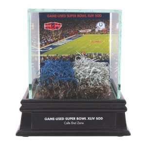   Bowl XLIV Game Used Indianapolis Colts End Zone Sod