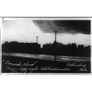  Tornado cloud,Gothenburg,Nebraska,NE,c1930