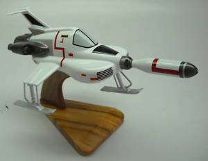 Moonbase Interceptor Anderson UFO Spacecraft Wood Model  