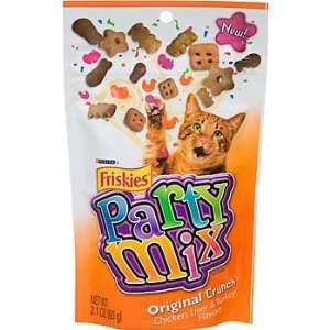  Friskies Party Mix Cat Treats   Original Crunch, 2.1 oz 