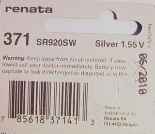 Renata prints  Best Before  dates on their batteries (They will still 
