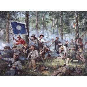   Cleburne at Chickamauga Don Troiani Civil War Print