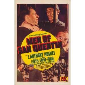  Men of San Quentin (1942) 27 x 40 Movie Poster Style A 
