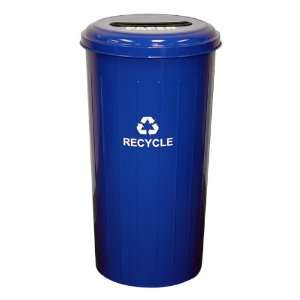  Witt Industries Tall Round Recycling Container w/ Slot 