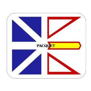  Canadian Province   Newfoundland, Pacquet Mouse Pad 