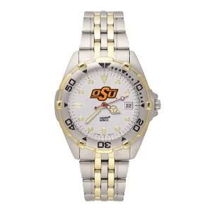   State Cowboys Mens Brushed Chrome All Star Watch