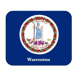  US State Flag   Warrenton, Virginia (VA) Mouse Pad 