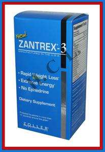 Zantrex 3 Dietary Rapid Weight Loss Supplement   60ct  