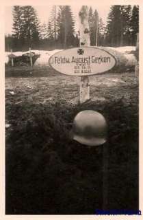 SOMBER Well Marked KIA Wehrmacht Oberfeldwebel Grave; G.R.220 