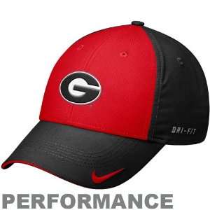   Black Red Legacy 91 Training Performance Adjustable Hat Sports