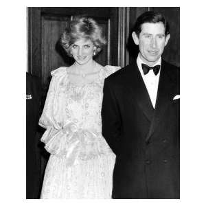  Princess Diana 12x16 B&W Photograph