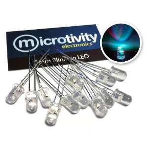   microtivity 5mm RGB Fast Blinking LED (Pack of 12)