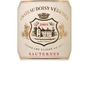  2005 Doisy Vedrines Barsac 750ml Grocery & Gourmet Food