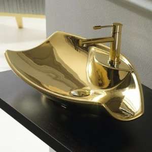 Scarabeo by Nameeks 8051R Kong 50R Vessel Sink with Single Hole Finish 