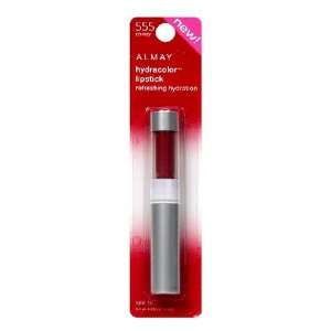  Almay Hydracolor Lipstick, SPF 15, Cherry 555, 0.06 Ounces 