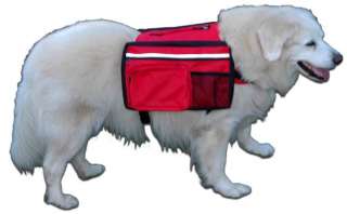 Backpack Dog Harness LARGE Fits Dogs 80lb Leash Porkys  